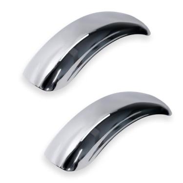 Imagem de JMCHstore Para-Lama Largo Cromado Universal Para Coleman Ct200U Ct200Uex Bt200X, Axis M200 Viper 200 Hs200 196Cc Mini Bicicleta Off-Road, Peças De Aro 8 Polegadas (200Cc)