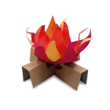 Imagem de Forminha Para Docinhos Festa Junina Fogueira Com 12 Unidades - Fantasi