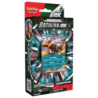 Imagem de Deck De Batalha Pokémon Tcg Houndoom Ex Pronto Para Jogar - Copag, Bar