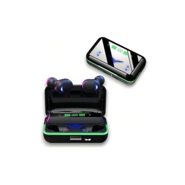Imagem de Fone De Ouvido Sem Fio Bluetooth E10 Compatível Com Android Iphone Notebook Resistente a Água Com Carregador Portátil