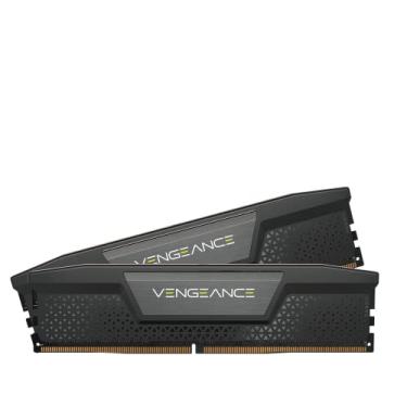 Imagem de CORSAIR Memória de computador compatível Vengeance DDR5 RAM 64GB (2x32GB) 6800MHz CL32 Intel XMP iCUE - Preto (CMK64GX5M2X6800C32)