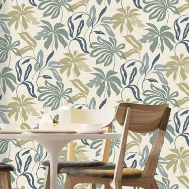 Imagem de Papel De Parede Marbelina Ii Folhagem Colorido Ur3410