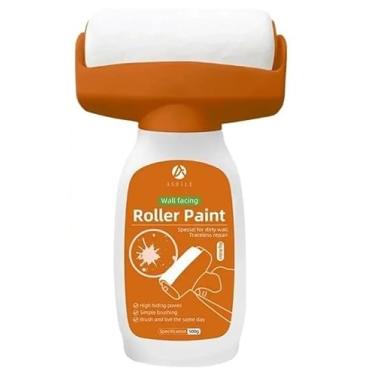 Imagem de Rolo de Pintura para Parede, 500g, Kit de Ferramentas de Reparo com Pincel Pequeno