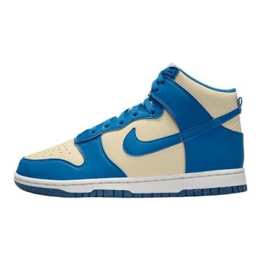 Imagem de Nike Tênis feminino Dunk High Next Nature (FV5960-201, cáqui claro/tom platinado/azul estrela), Cáqui claro/tom platinado/azul estrela, 36