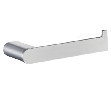 Imagem de Conjunto de acessórios para banheiro em aço inoxidável, toalheiro em aço escovado, suporte para papel higiênico, gancho para roupão, barra de toalha, gancho para acessórios de banheiro (suporte p