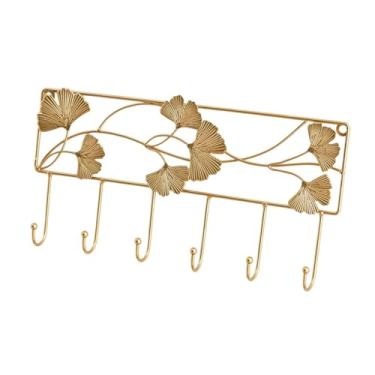 Imagem de IEUDNS Gancho de parede organizador decorativo fácil de instalar cabideiro de parede cabideiro para entrada cozinha banheiro sala de estar dormitório, Ganchos Quadrados 6