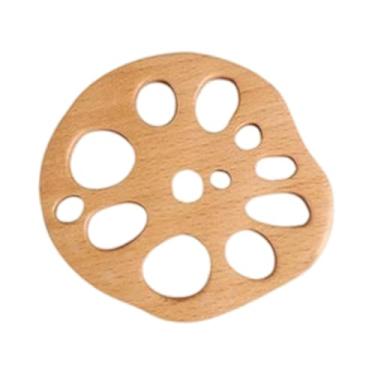 Imagem de IEUDNS Porta-copos para canecas, presente de inauguração de casa, caneca de café, almofadas isolantes, porta-copos de madeira, suporte para copos de raiz de, 1 Pedaço