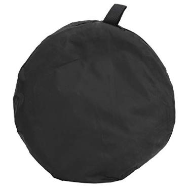 Imagem de aqxreight Rodada 5 Em Painel de Refletor Dobrável Com Alças Duplas para Fotografia Externa Iluminada por Arremesso de Ouro Prata Preto Branco Superfícies de Luz Macia 80cm (80cm)