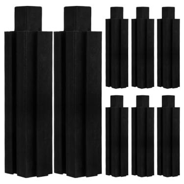 Imagem de Gogogmee 8 peças de pernas de caixa de plantador para canteiro de vegetais elevado ao ar livre suportes de caixa de jardim de plástico para fácil instalação DIY