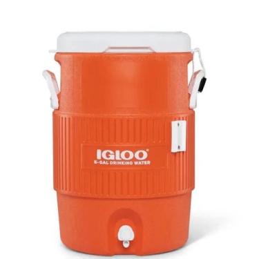 Imagem de Cooler Térmico para Bebidas Seat Top Laranja 18,9L Igloo
