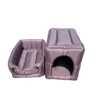 Imagem de Cama para cachorro ou gato pet 2 em 1- sem estampa (Marrom,Nº 1 (P))