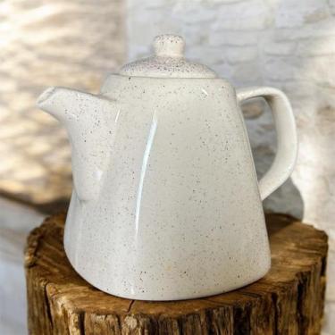 Imagem de Chaleira Para Servir Chá Café e Água 1 Litro Feito de Cerâmica - Cerâm