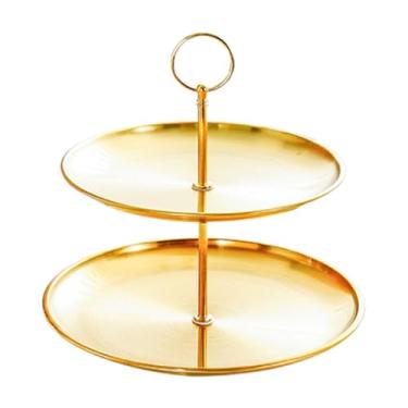 Imagem de SiaBiced Suporte para Bolo, Prato de Frutas, Suporte para Cupcake, Suporte para Cupcake em Camadas, Travessas, Suporte para Bolo, Sobremesas, Suporte para Cupc, 2 camadas