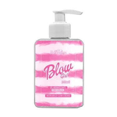 Imagem de Gel Aromatizante Virilha Blow Girl 320ml Morango Com Creme - Hot Flowe