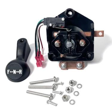 Imagem de FUZIDDN Conjunto de interruptor de ré dianteiro resistente para carrinhos de golfe Club Car DS 36V (1984-2005) – Alça de aço inoxidável e micro interruptor IP67 à prova d'água | Substitui OEM