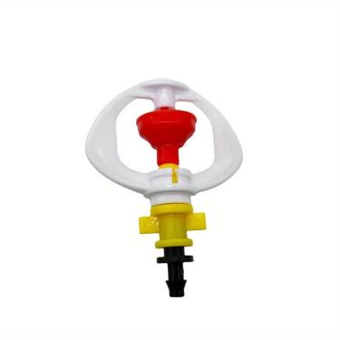 Imagem de Pacote com 10 pulverizadores, micro pulverizadores de água de jardim de 360 graus, sistema de irrigação por aspersão para borrifadores hidropônicos e aeropônicos