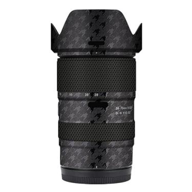 Imagem de Adesivo antiarranhões para lente de câmera para Tamron 28-75 mm F2.8 G2 adequado para Nikon Mount Coat Vinil Película Protetora Decalques 28-75 F 2,8 G 2(Vareta preta)