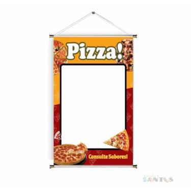 Imagem de Banner pronto Pizza BA 284 medida 45x70 cm arte pronta