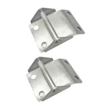 Imagem de JicSuXi 2x Ganchos de caixa lateral Gancho de amarração para cestos Equipamento portátil resistente À prova de ferrugem Acessório de bagagem de substituição, aÇo InoxidÁvel