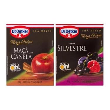 Imagem de Chá Maçã E Canela E Silvestre Dr. Oetker 15 Sachês Cada