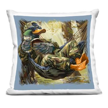 Imagem de Stupell Industries Almofada Mallard Hammock em camuflagem impressa interna, 45 x 18 x 45, verde