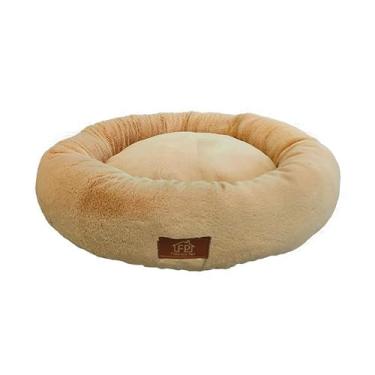 Imagem de Cama Fábrica Pet Nuvem Pelúcia Creme para Cães e Gatos - GG