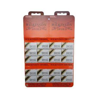 Imagem de Lâminas Aço Inox Barbear Wilkinson Sword 1 Cartela 20x3un - P&G