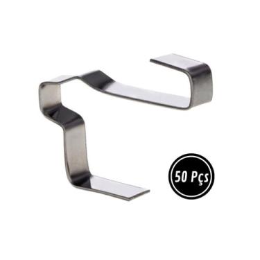 Imagem de Fixador Inox Telha Cerâmica Anti Vendaval 50pçs - Fixa tel - STAINOX