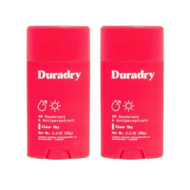 Imagem de Desodorante antitranspirante Clinical-Strength para mulheres e homens - Fórmula limpa com ingredientes naturais, odor e proteção excessiva contra suor para axilas - céu claro, 65 g (pacote com 2)