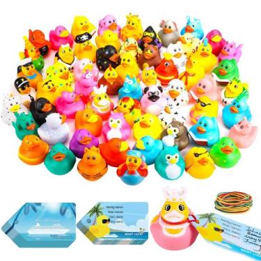 Imagem de Kits de etiquetas Cruise Ducks Prudiut, 100 unidades com 30 patos de c