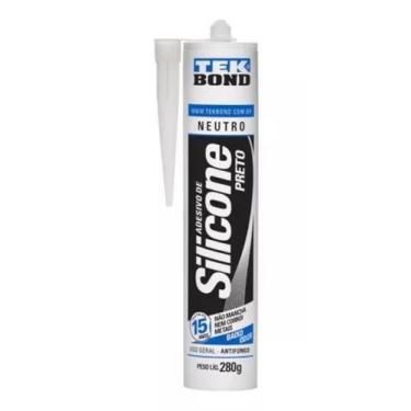 Imagem de Silicone tek bond neutro 280gr preto