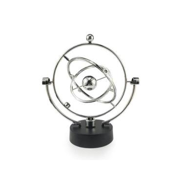 Imagem de Pendulo De Newton Cinético Giratório Magnético Cosmo Planeta Enfeite D