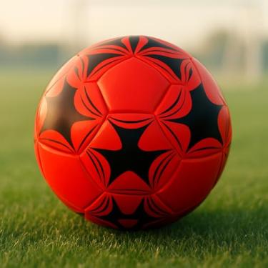 Imagem de Bola de Futebol Profissional Campo Gramado, Tamanho e Peso Oficial, Perfeita para Treinos e Competições