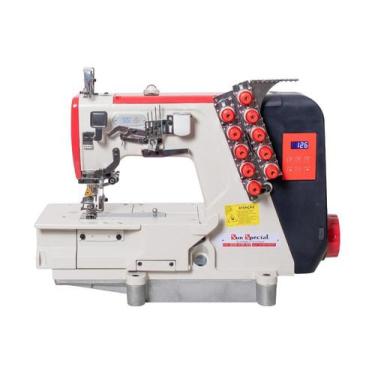 Imagem de Máquina Costura Industrial Galoneira Plana 04 Agulhas SS80D-01-DB-460 