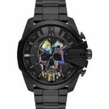 Imagem de Relógio Masculino Dies Skull Rainbow Dz4582 Confira -Jss