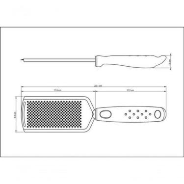 Imagem de Mini-ralador Tramontina Utilitá Aço Inox Preto