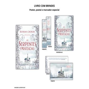 Imagem de Serpentes Prateadas + Marcador + Postal + Poster,As