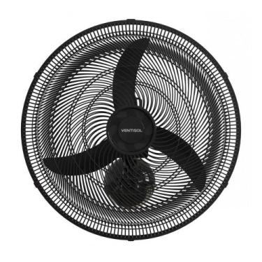 Imagem de Ventilador De Parede Ventisol Preto 50cm 220V, 220V