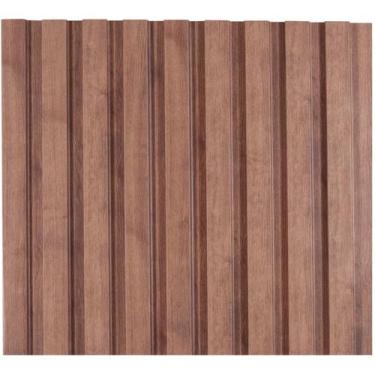 Imagem de Painel Ripado de madeira MDF 270cmx1,5cmx6cm Carvalho York - CASABLANC