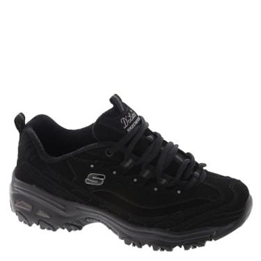 Imagem de Skechers Tênis feminino D'Lites-Play on Fashion, Preto, 7.5 Wide