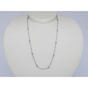 Imagem de Colar bolinha aço inoxidável - Oceanic Semi Joias