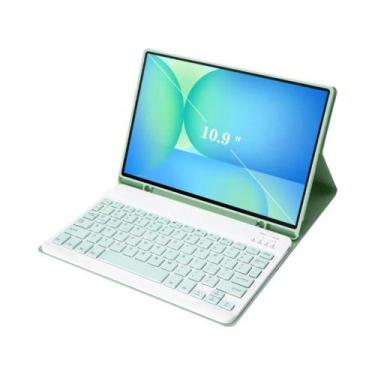 Imagem de Capa Com Teclado Bluetooth Para Samsung Tab S10 FE De 10,9 Polegadas P