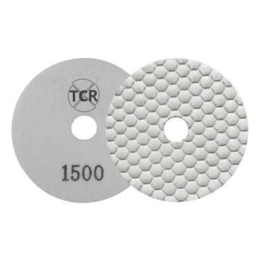 Imagem de Lixa Seca Colmeia Branca Diamantada Polir Marmore 100MM Pro - tcrabras