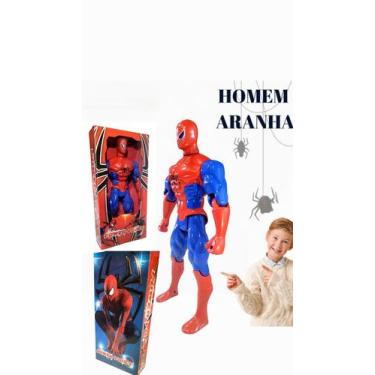 Imagem de Brinquedo Boneco Homem Aranha Articulado Grande 28 cm - Miranda.JC