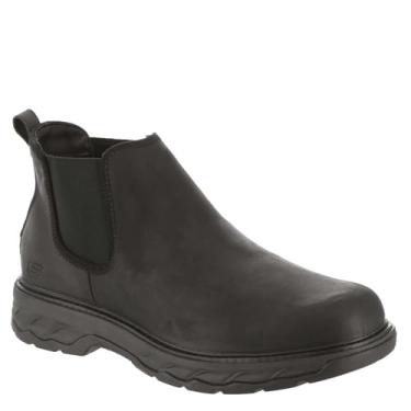 Imagem de Skechers USA Men's Bota Lockett-Heath Chelsea, Preto (preto), 43