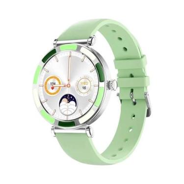 Imagem de Relógio Inteligente Feminino Ultra Fino Com Tela HD De 1,27 Polegadas,