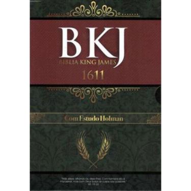 Imagem de Biblia King James 1611 - Com Estudo Holman - Preta