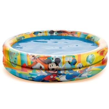 Imagem de Piscina Banheira Inflável Mickey 70 Litros Infantil Criança Menino - M