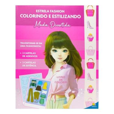 Imagem de Estrela Fashion - Colorindo E Estilizando: Moda Divertida