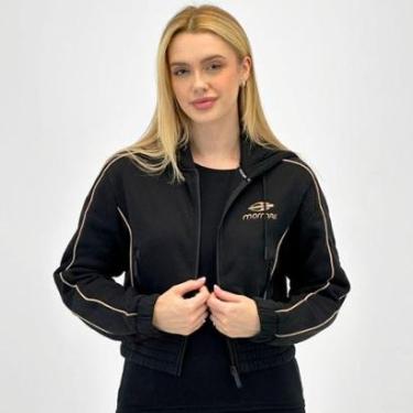 Imagem de Jaqueta Mormaii Moletom Cropped com Capuz Feminina-Feminino